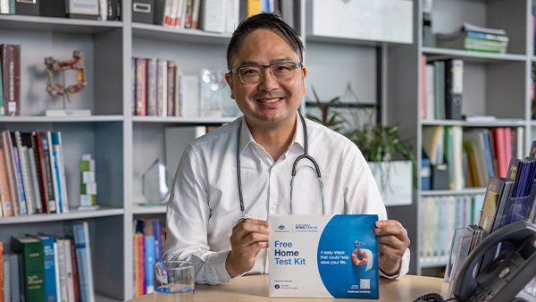 GP holding free home test kit